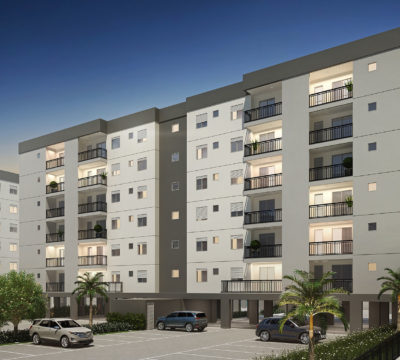 Imagem em destaque da fachada do empreedimento